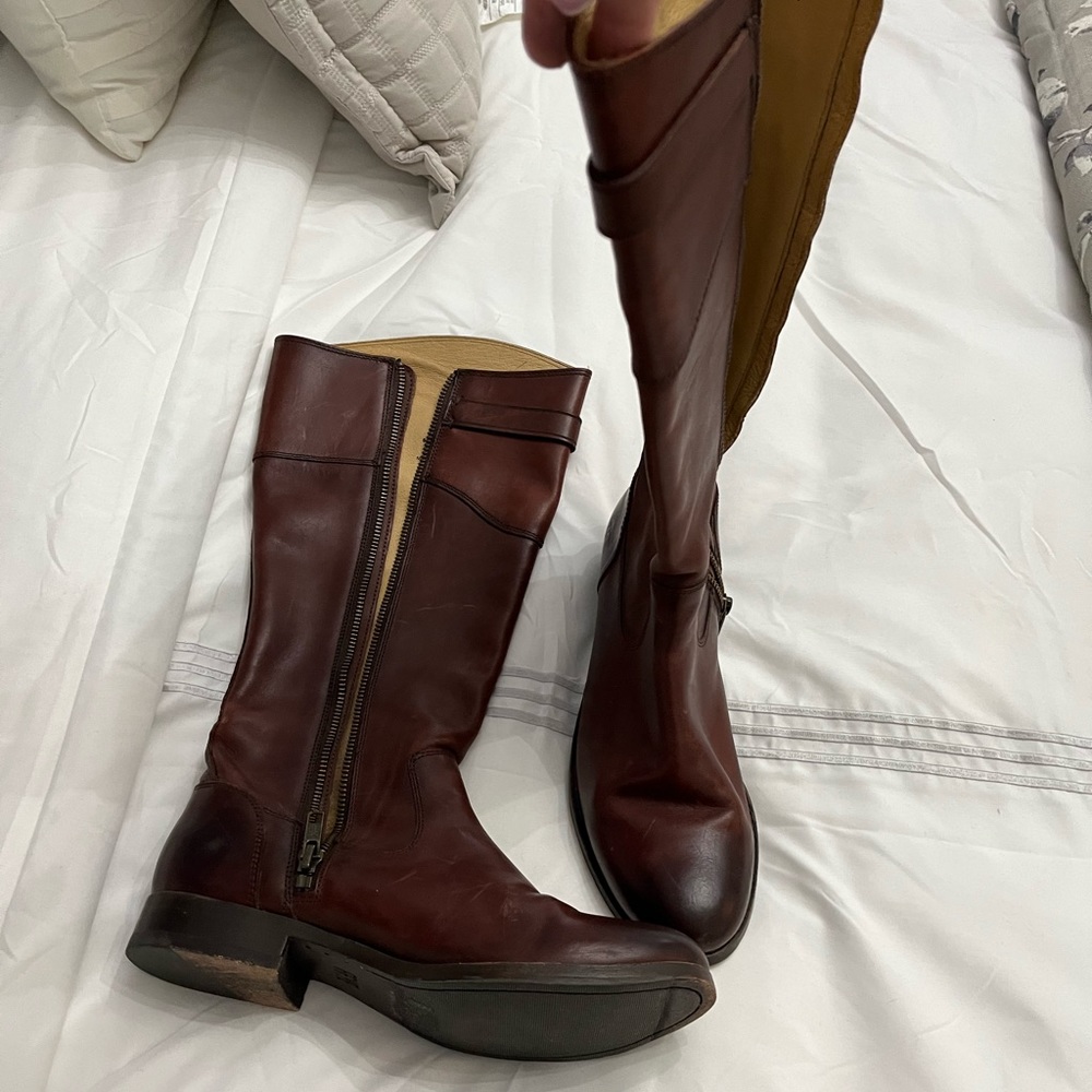 Frye tall boots, used a few times.